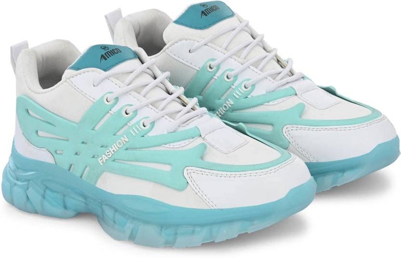 Amico Sports Running Shoes for Men Outdoors for Men White - Image 3
