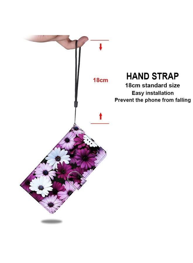 اس-توب جراب لهاتف LG Stylo 5، جراب جلدي من البولي يوريثان بتصميم متقاطع ملون، قابل للطي أفقيًا، مع حامل وفتحات للبطاقات ومحفظة وحبل تعليق - Image 5