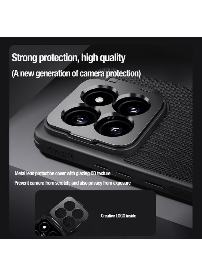 Nillkin Case For Xiaomi 14 Pro Textured Prop Camera Cover Holder Design Nylon MagSafe Magnetic Precise Hole Phone Case - Image 5
