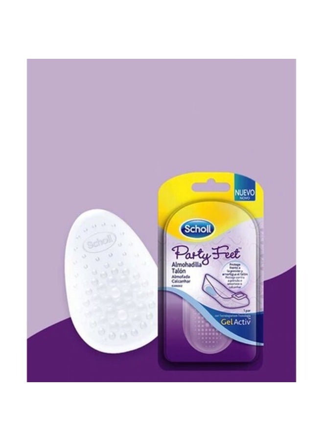 شول وسادة كعب قدم بارتي من شول، زوج واحد - Image 2