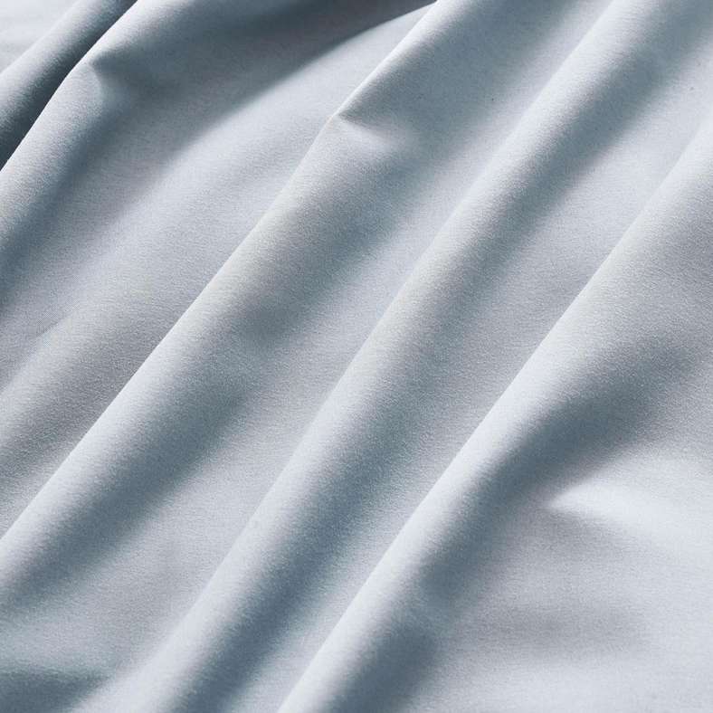 Pan Home Everyday Single Fitted Sheet 90x190+25cm - Metallic Blue - 121FBR9901061 - Image 2
