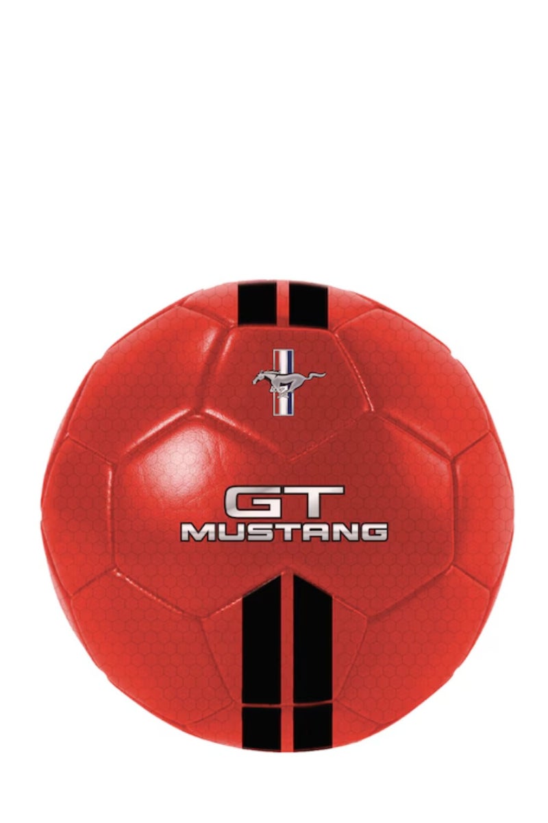 Ford Mustang Football Red With Stripe