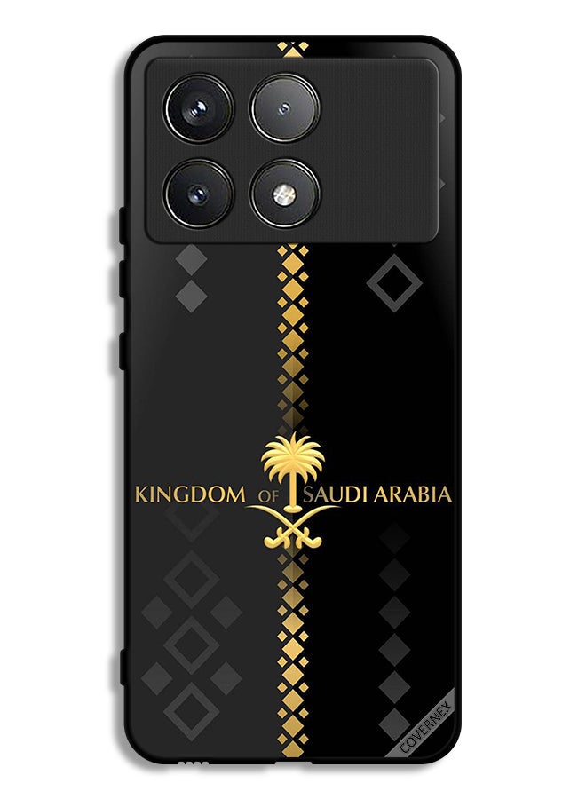 Covernex Xiaomi Poco F6 Pro Protective Case Cover Kingdom Of Saudi Arabia Pattern - Image 1