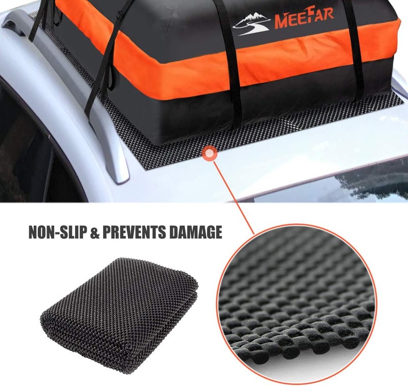MeeFar Roof Cargo Bag Protective Mat for Protection 47"x36" Universal Car Roof Rack Pad for Rooftop Cargo Bag Dust proof - Image 2