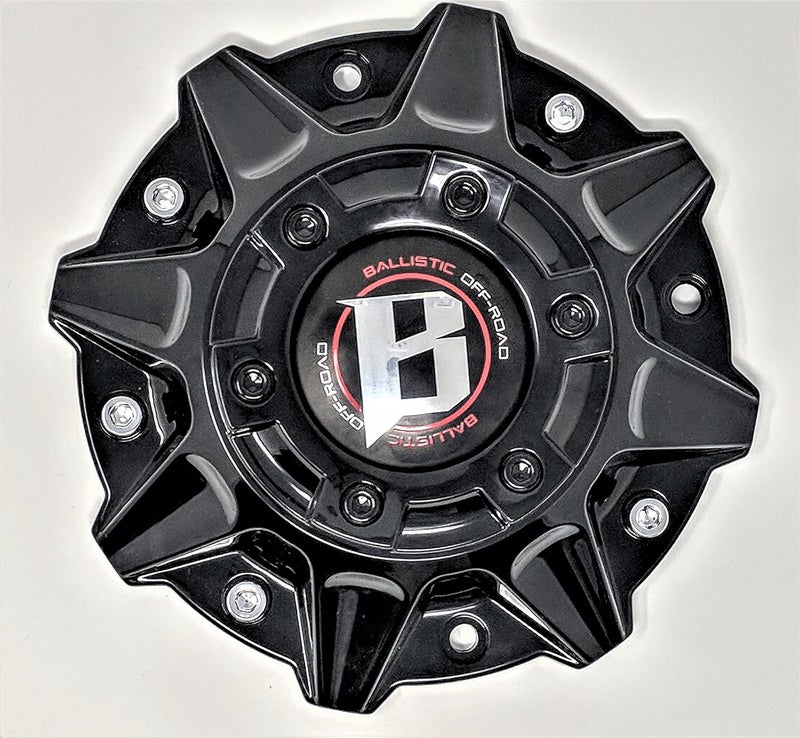 Ballistic Gloss Black Wheel Rim Center Cap LG1208-34 - Image 1