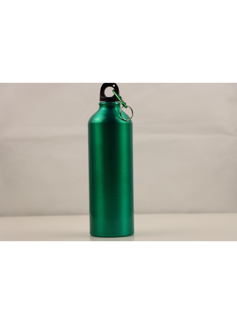 Ozono Aluminium water bottle, 500ML, Green - Image 5