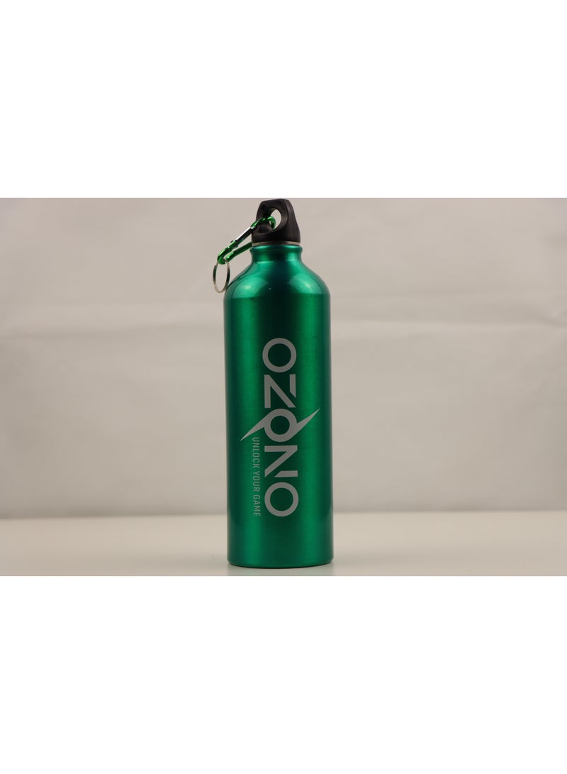 Ozono Aluminium water bottle, 500ML, Green - Image 2