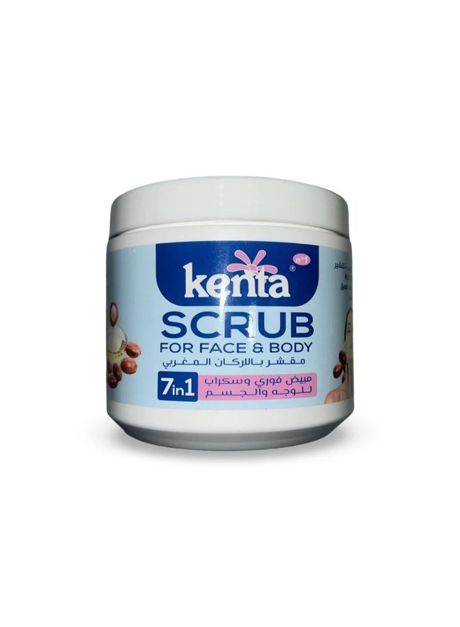 Scrub For Face And Body With Moroccan Argan 500 ML