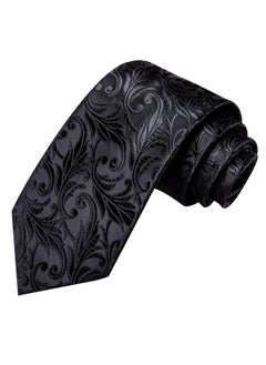 Men Ties Sets Silk Stripe Paisley Necktie Pocket Square Cufflinks For Business Wedding,Black Paisley - pzsku/Z42FF4A92F90ECEDD8CB4Z/45/_/1735566561/301a39e1-cfef-4f25-a957-140acb623685