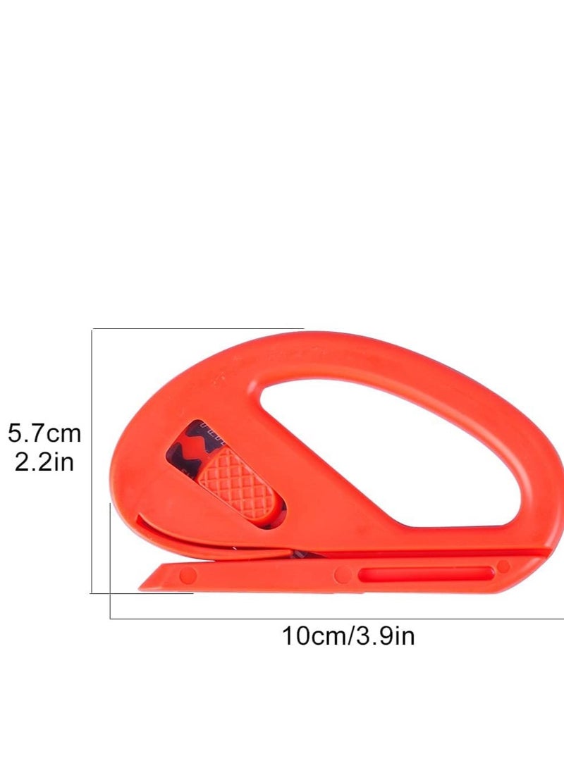 KASTWAVE 4pcs Safety Cutter, Vinyl Film Cutter, Car Packaging Cutting Tool for Paper, Carbon Fiber Vinyl Film and Other Auto Styling Film Cutting, - Image 3