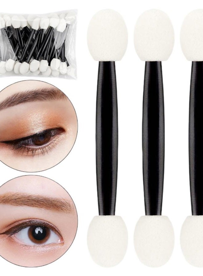 Dhjrefhhd 25PCS Disposable Double Sided Eyeshadow Brush Oval Sponge Makeup Tool Disposable Lip Brush Brush - Image 3