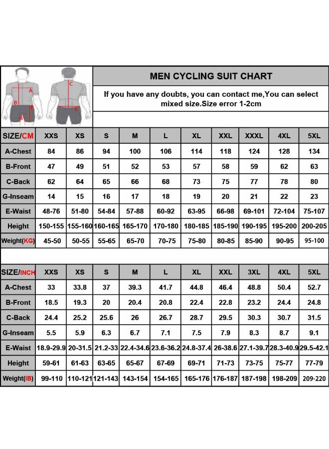 Nariele Men's Outdoor Cycling Suit Off-road Road Mountain Bike Cycling Suit - Image 2