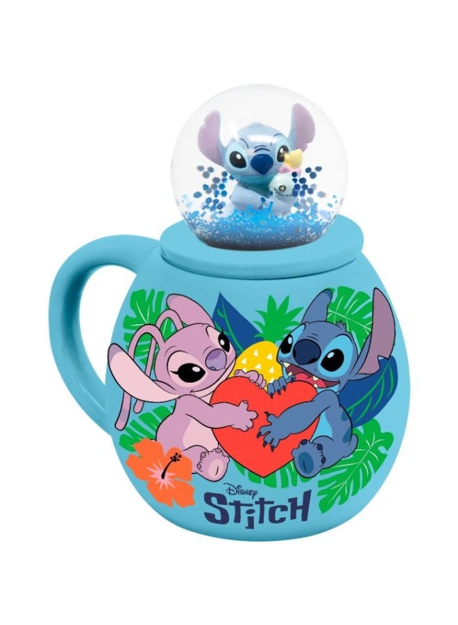 Pyramid Disney: Lilo & Stitch - Love Snowglobe Mug