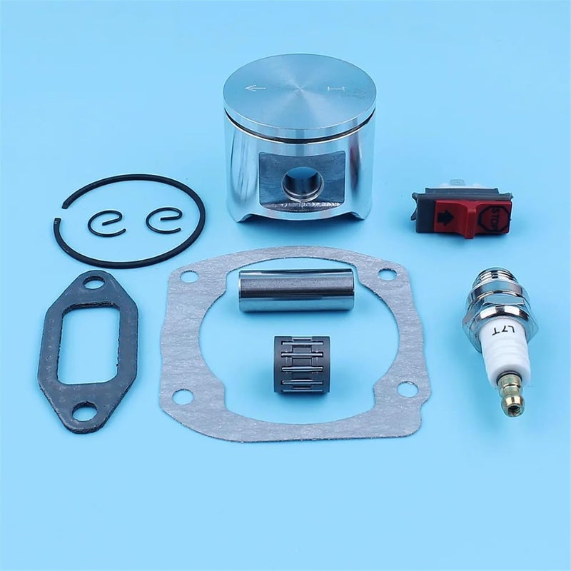 Yurefax 48mm Piston Ring Pin Gaskets Kit for Chainsaws - Image 1