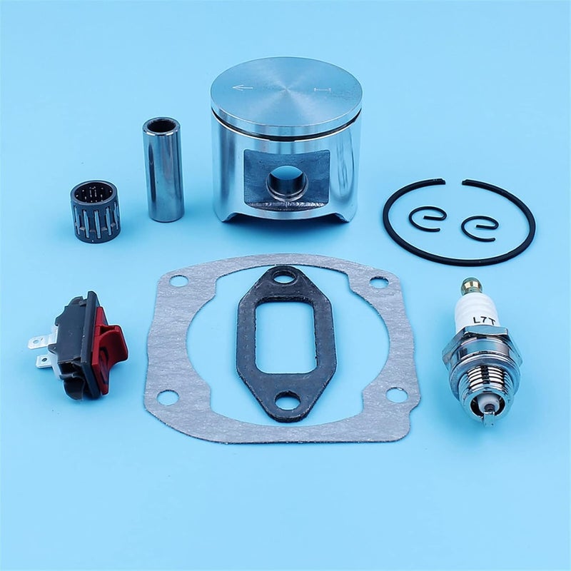 Yurefax 48mm Piston Ring Pin Gaskets Kit for Chainsaws - Image 2