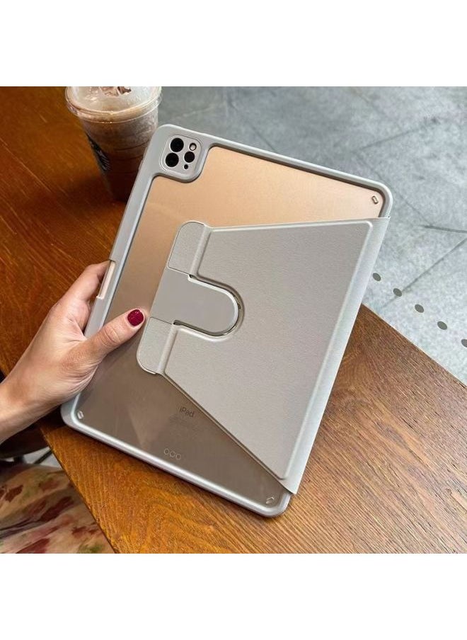 Generic - 2025 For IPad 11th Generation A16 Protective Cover 360 Rotating Air11 Shell 9 Anti -5 Fall 10.2 Anti -8 Bend Pro6-Color:The 3rd Generation Upgraded Yake 【720 Degree Rotation-ice Blue】-Applicable Mod - Image 1