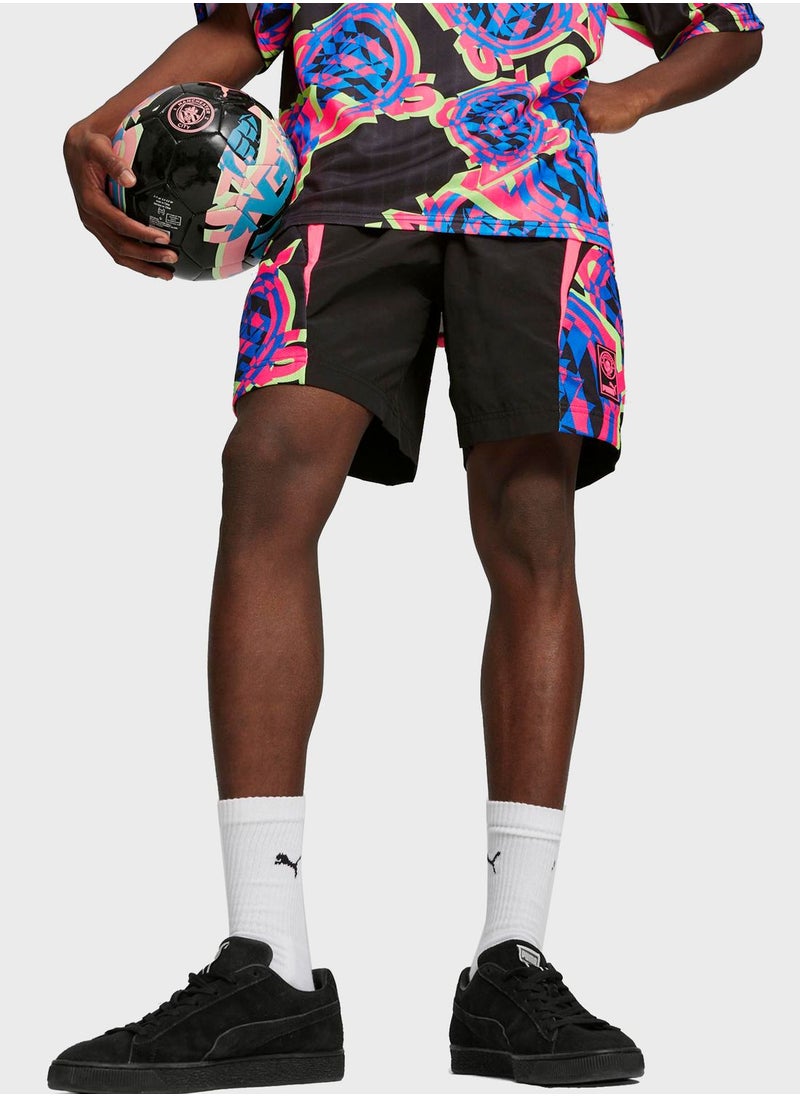 PUMA - Manchester City Football Club FtblNrgy Woven Shorts - Image 1