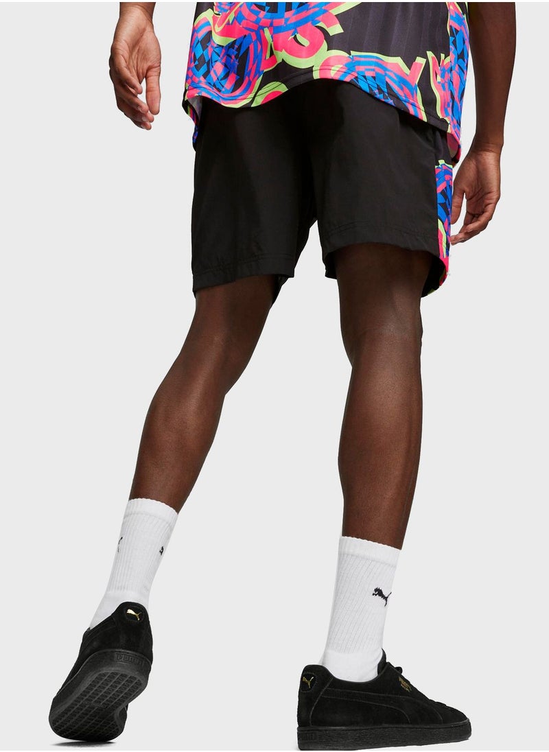 PUMA - Manchester City Football Club FtblNrgy Woven Shorts - Image 1