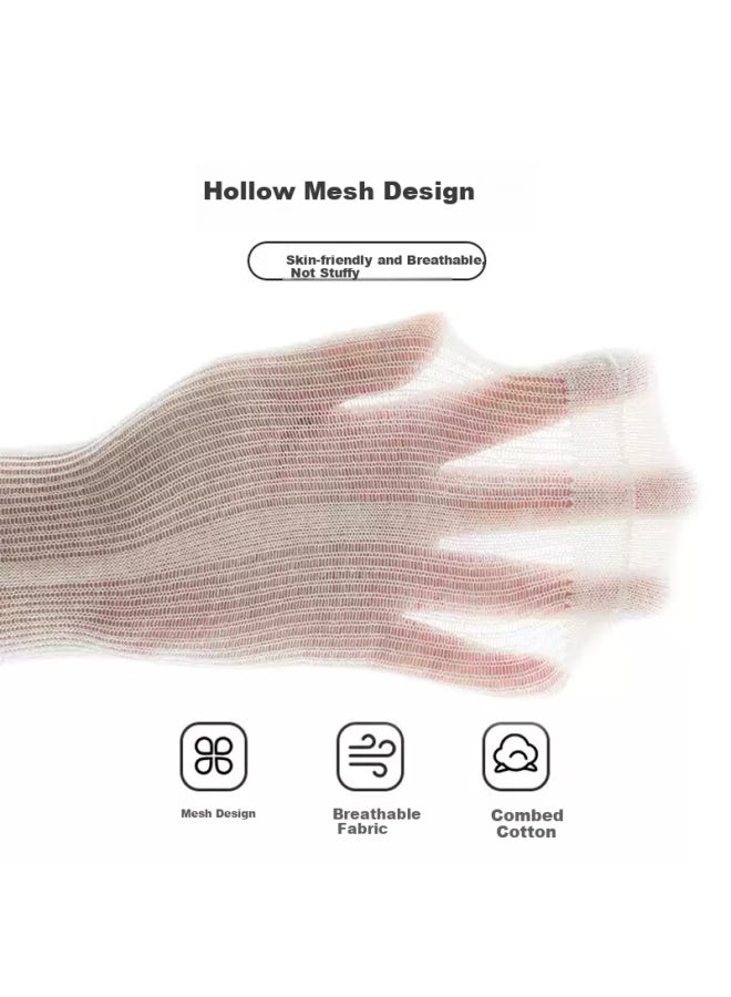 LANG SHA Langsha Children's Socks Boys Summer Ultra-thin Breathable Cotton Mid-tube Youth Ice Silk Anti-odor Sports Mesh Socks - Image 3