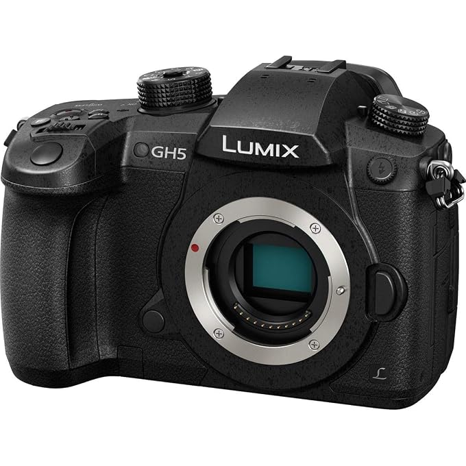 PANASONIC LUMIX GH5 Body 4K Mirrorless Camera, 20.3 Megapixels, Dual I.S. 2.0, 4K 422 10-bit, Full Size HDMI Out, 3 Inch Touch LCD, DC-GH5KBODY (USA Black) (Renewed) - Image 2
