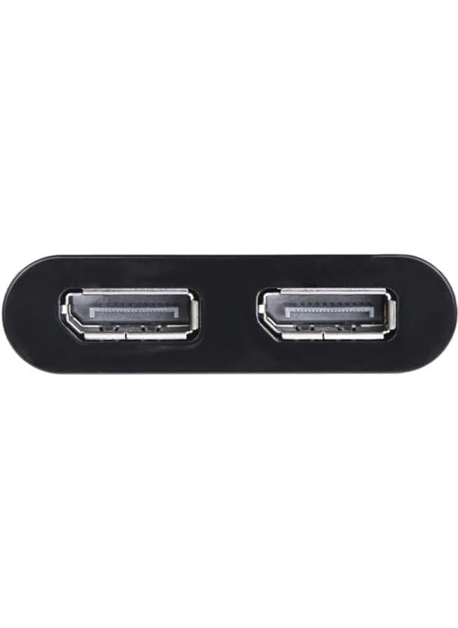 StarTech StarTechcom USB 30 to Dual DisplayPort Adapter 4K 60Hz DisplayLink Certified Video Converter with External Graphics Card  Mac  PC USB32DP24K60 Black  - Image 2