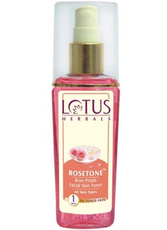 Lotus Lotus Herbals Rosetone Rose Petals Facial Skin Toner, Fruity Fusion  - Image 1