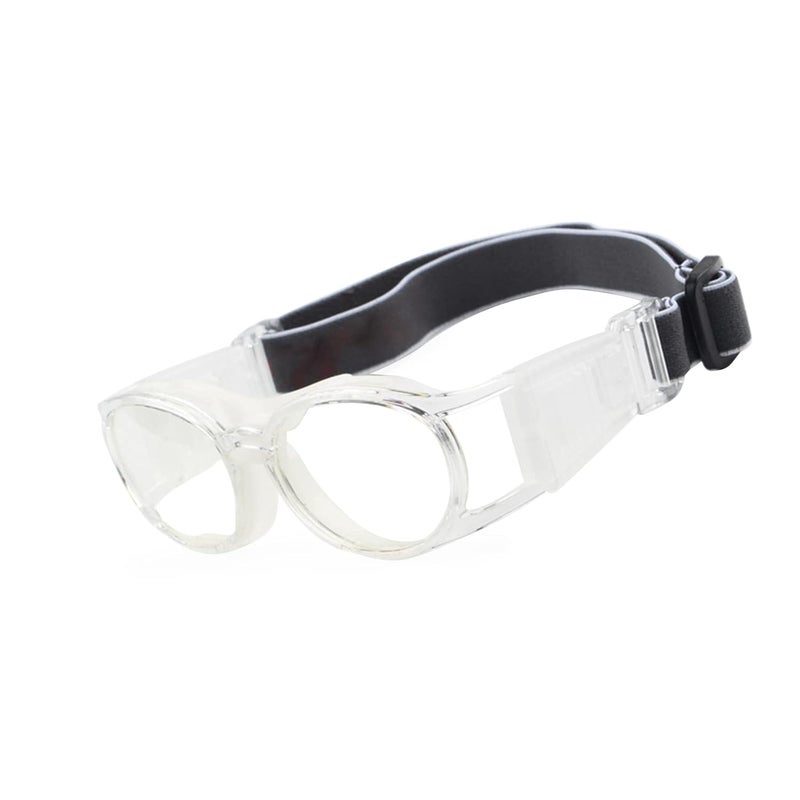 ENZO نظارات رياضية ريترو لكرة السلة والكرة الطائرة وكرة القدم، نظارات أمان رفيعة الحجم - Image 1