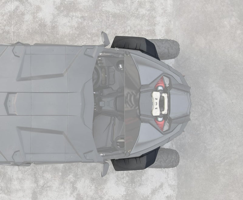 SAUTVS Wider Extended Fender Flares Kit for Can-Am X3, XXL Front Mud Flaps Mud Guards Extension for Can Am Maverick X3 MAX All Models Accessories 2017-2025 (2PCS) - Image 4