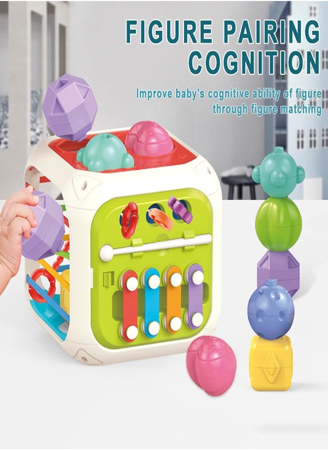 0TO1 TECH Baby Sensory Montessori Toys Toddler shape sorter Developmental Learning Toys Birthday Gifts, Multifunction Learning Education Preschool Toys  - Image 5