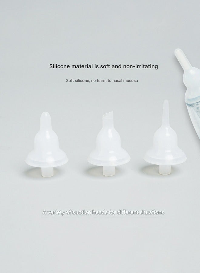 Baby Electric Silent Nasal Aspirator - White/Green