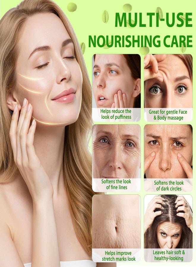 Moulis Green Coffee Bean Oil, Organic Green Coffee Oil for Cellulite, Skin, Face, Body & Hair - Reduces Puffiness, Dark Circles, Stretch Marks, Skin Tightening, Cold-Pressed (2 Fl Oz (Pack of 1 - Image 4