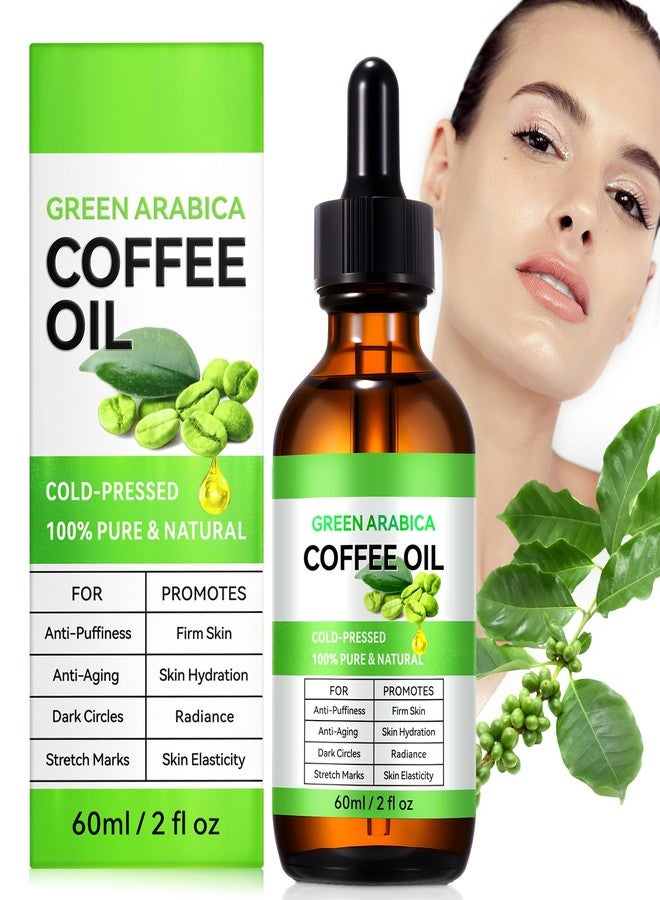 Moulis Green Coffee Bean Oil, Organic Green Coffee Oil for Cellulite, Skin, Face, Body & Hair - Reduces Puffiness, Dark Circles, Stretch Marks, Skin Tightening, Cold-Pressed (2 Fl Oz (Pack of 1 - Image 2