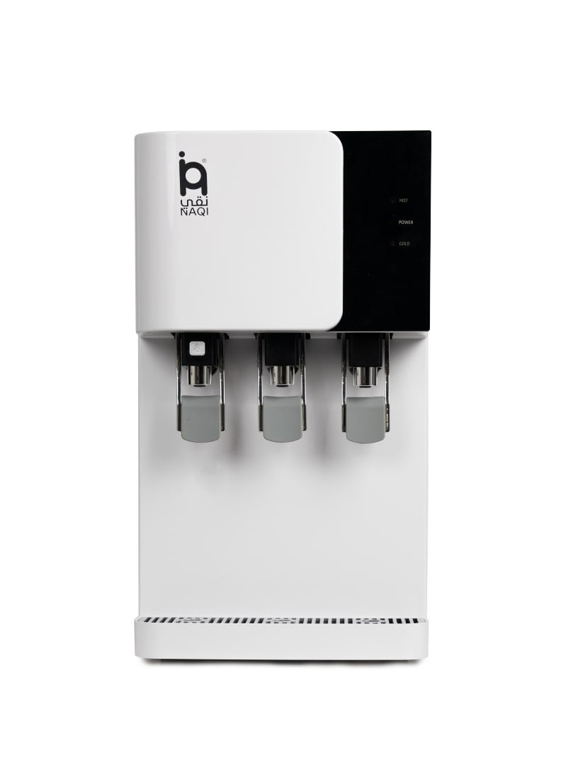 NAQI Water Dispenser with Built In 4 Stage RO Filter Hot & Cold Water, Self-Filling, Powerful Pump & Child Safety - Image 1