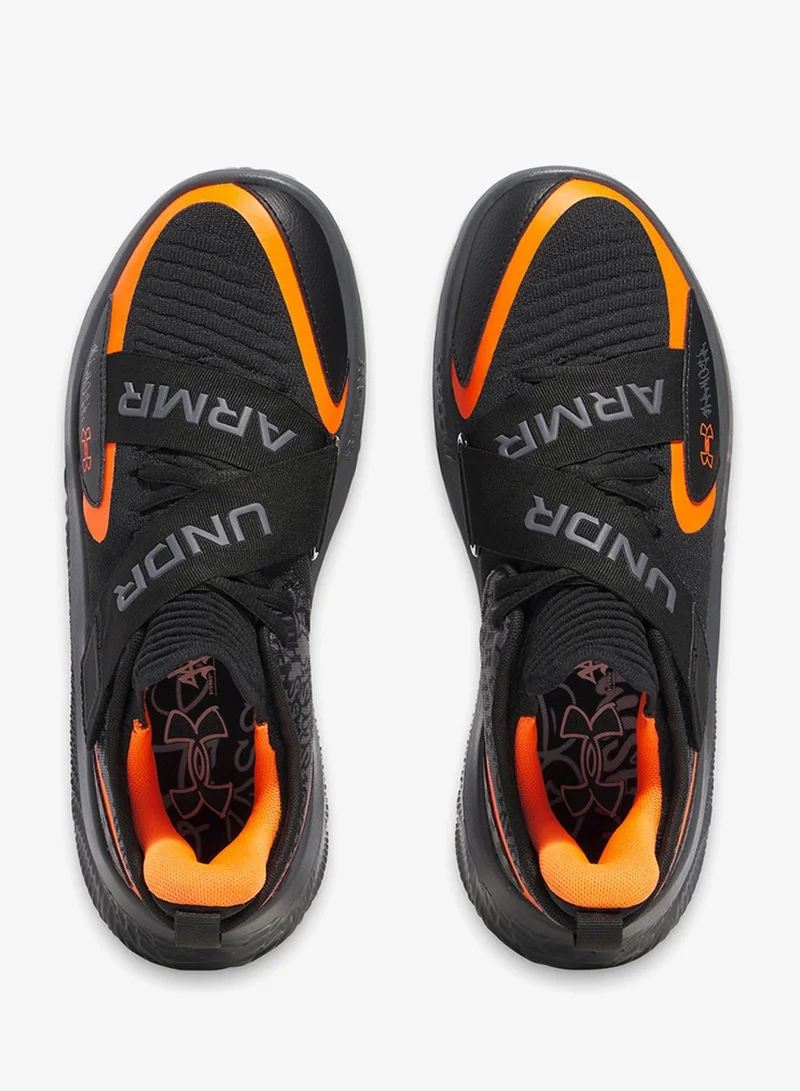 اندر ارمر حذاء كرة سلة فلو فيوتر   للجنسين