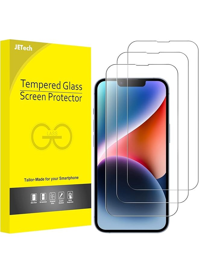 JETech Full Coverage Screen Protector for iPhone 14 6.1-Inch, 9H Tempered Glass Film Case-Friendly, HD Clear, 3-Pack - pzsku/Z4300D15CC74B3DDA772DZ/45/_/1734112454/bd91d334-5f7a-4448-83f0-3c77314f5a0f