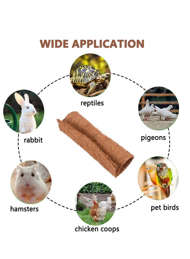 وهاواي 5 Pack Chicken Nesting Pads Natural Coconut Fiber Laying Hen Nesting Box Liners Nesting Pads for Chicken Coop Chicken Bedding Fit Most Nesting Boxes 30x30cm - Image 5