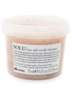 Davines Solu Sea Salt Scrub Cleanser 75ml  - Image 3