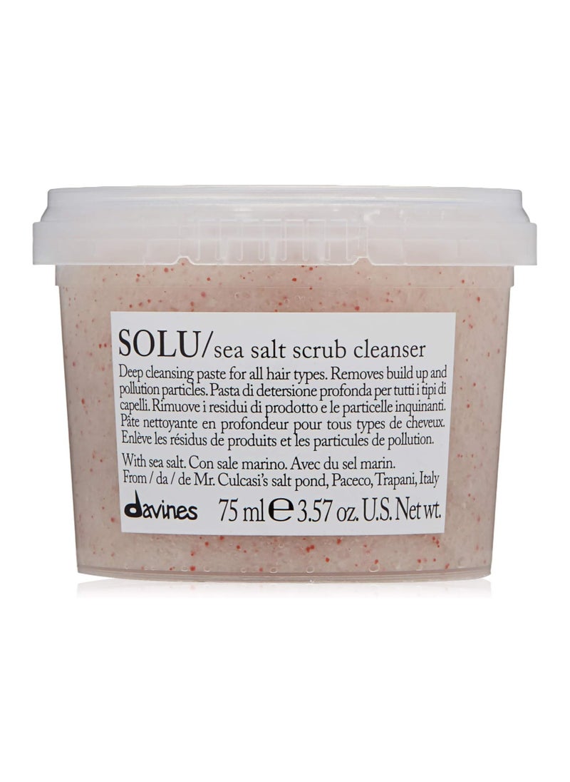 Davines Solu Sea Salt Scrub Cleanser 75ml  - Image 1