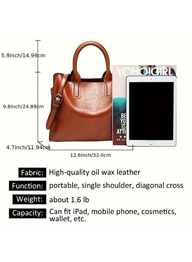 Pahajim Pahajim Women Handbags and Leather Purses Top Handle Satchel Bags Tote Bags Tote Purses for Women  - Image 2
