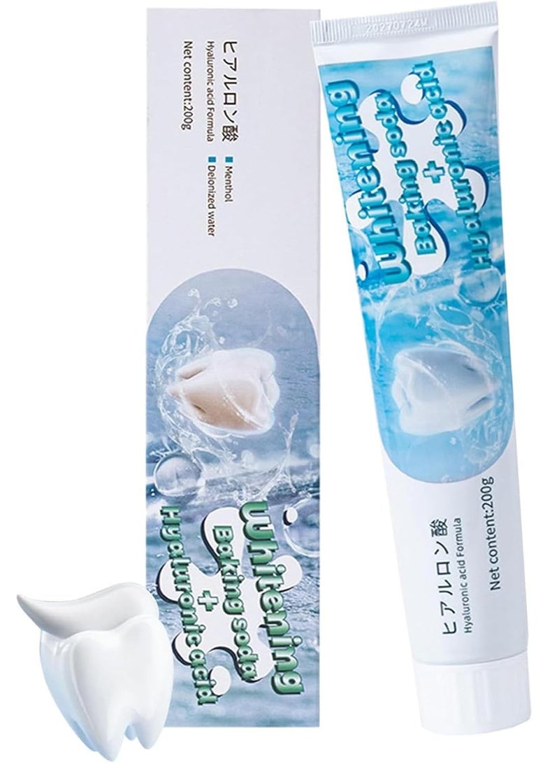 Scoban Whitening Toothpaste Set, for Scoban Teeth Whitening Toothpaste, Removes Stains and Promotes Healthy Teeth, Fresh Mint Breath for A Brighter Smile (200g) - Image 1