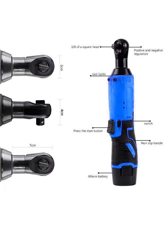 DUNISO Cordless Impact Wrench Set High Torque Brushless Impact Wrench Rechargeable Forward Reverse Electric Brushless Wrench Driver with Battery and Multi-functional Accessories for Car Truck Tires Scaffolding - Image 3