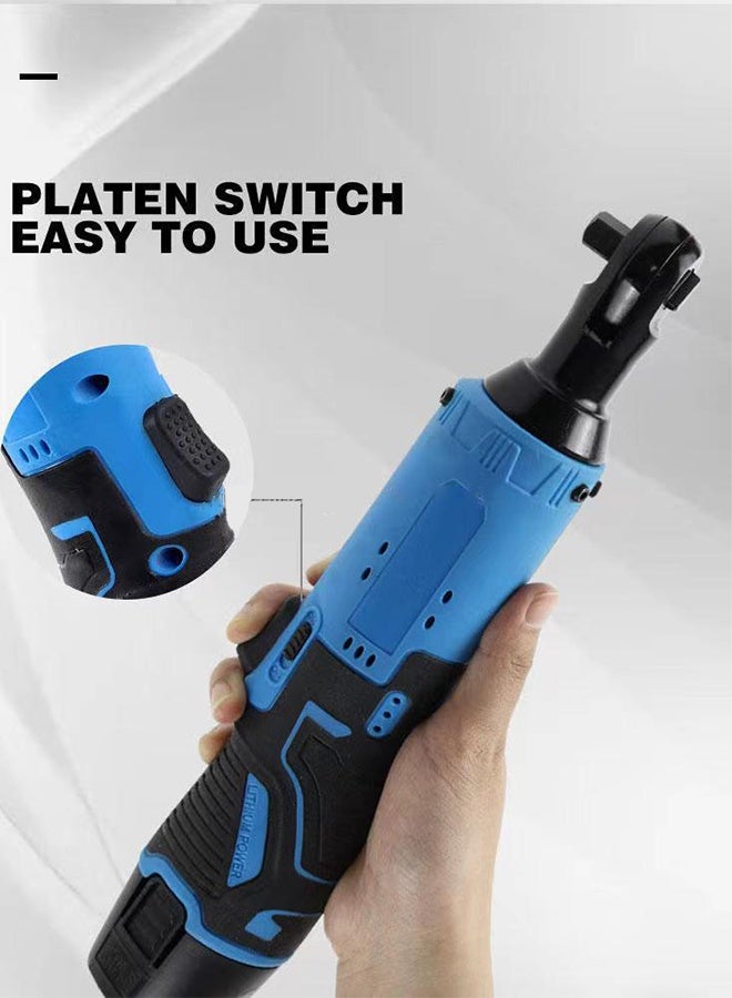 DUNISO Cordless Impact Wrench Set High Torque Brushless Impact Wrench Rechargeable Forward Reverse Electric Brushless Wrench Driver with Battery and Multi-functional Accessories for Car Truck Tires Scaffolding - Image 4