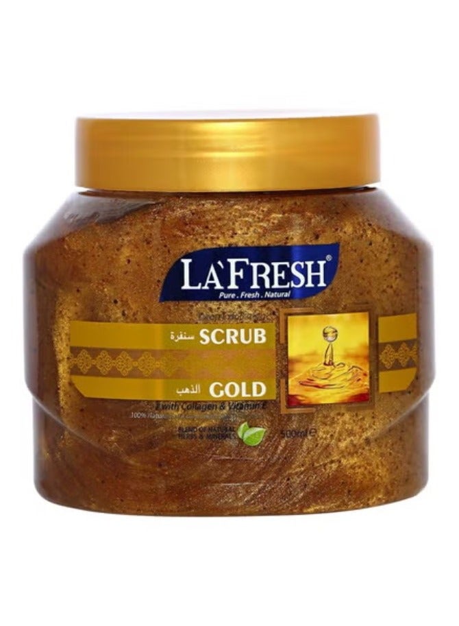 Scrub Gold With Collagen And Vitamin E 500 ml