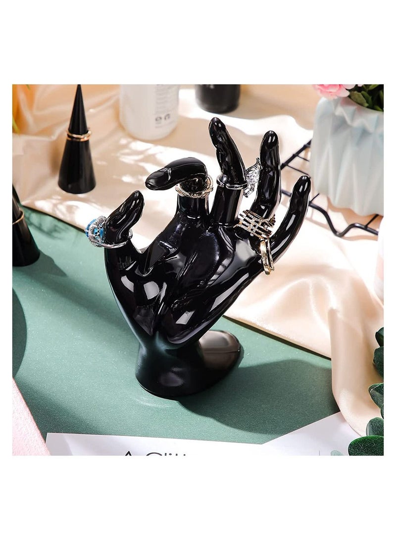 𝐅𝐅𝐃 Elegant Bracelet, Chain & Ring Display Stand - Hand Mannequin Jewelry Organizer for Watches, Necklaces & Bangles" - Image 1