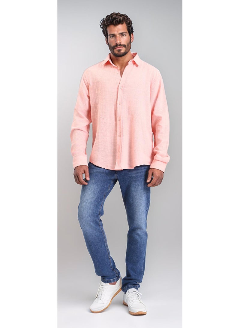 RAVIN Men's Classic Medium Wash Slim-Straight Denim Jeans - Image 4