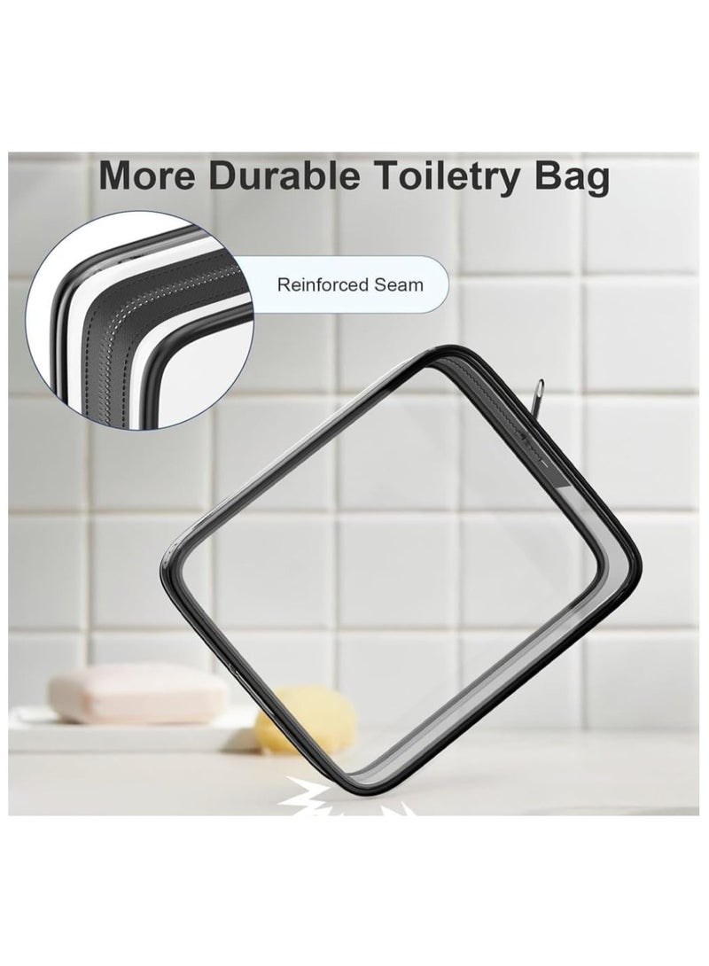 17 Pcs Portable Travel Bottles for Toiletries – TSA Approved Silicone Containers, BPA Free Leak Proof Squeezable Tubes for Shampoo Conditioner Lotion Soap, 60ml + 90ml Refillable Travel Containers - Image 5