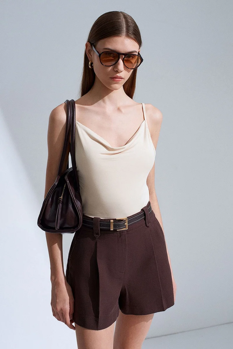 Dilvin Cream Natural DILVIN Women's Blouse for Women | Best Price UAE