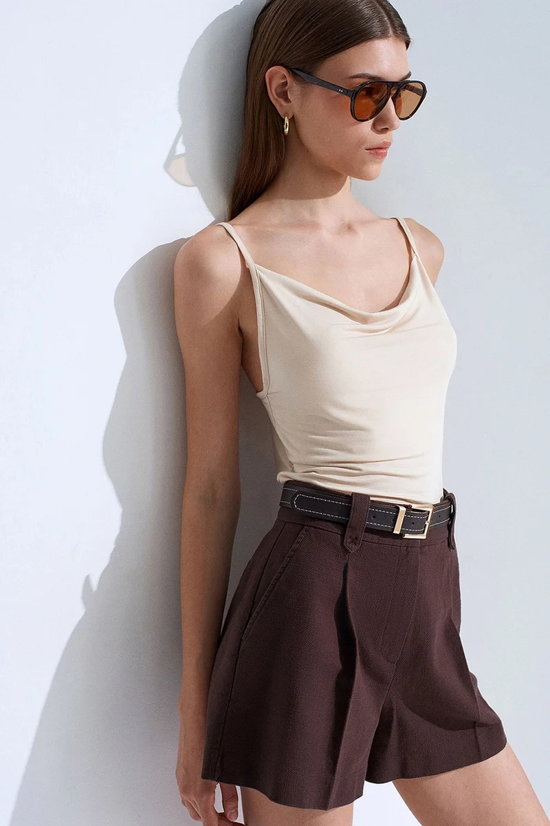 Dilvin Cream Natural DILVIN Women's Blouse for Women | Best Price UAE