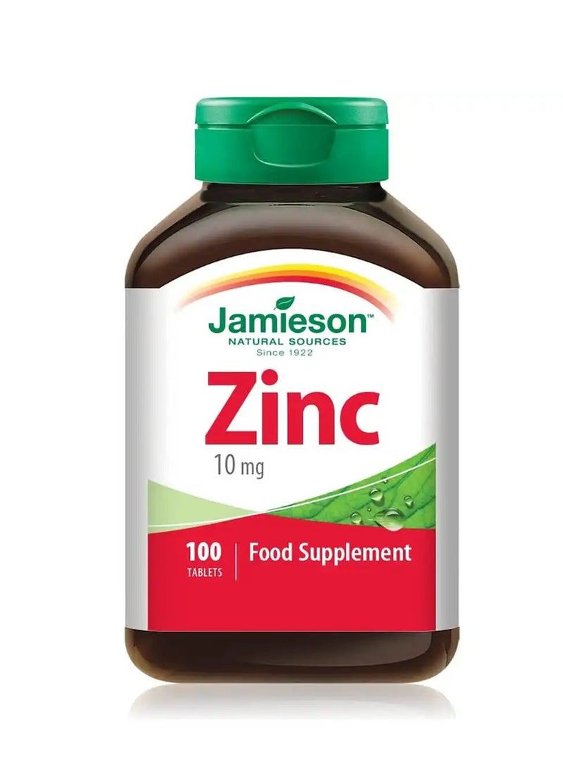 Jamieson - Jamieson Zinc 10 mg 100 Tablets - Image 1