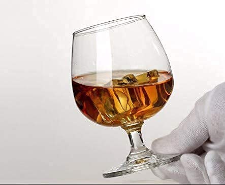 NVRA 260ml Modern Fashioned Flute Glass for Brandy Wine Juice and etc Clear_260ml Set of 6 - Image 4